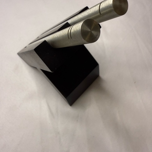 Mid Century Modern Salt and Pepper Shakers Zanazan Unique Rare - Picture 13 of 14